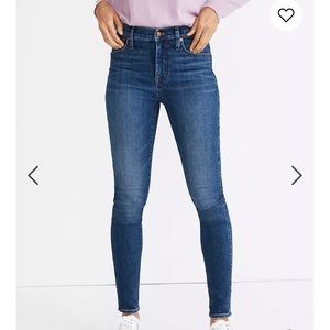 Madewell 10” High Ride Skinny Jeans